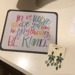 Sophia & Kate Aquamarine Statement Earrings